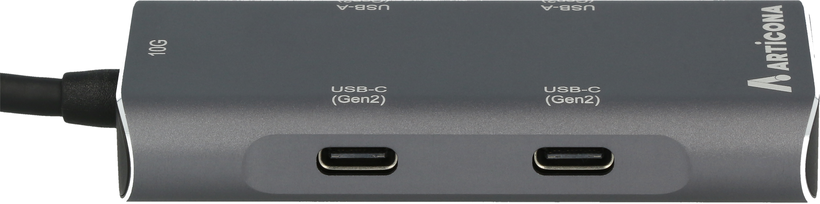 ARTICONA 4 portos USB-C 3.1 hub