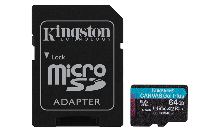 Kingston Canvas Go! Plus 64 GB microSDXC