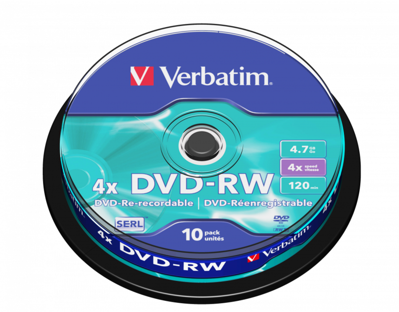 Verbatim DVD-RW 4,7GB 4x SP(10)