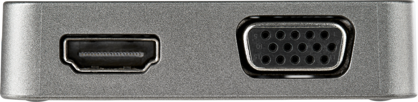 Adapter USB Type-C/m - HDMI+VGA+RJ45+USB