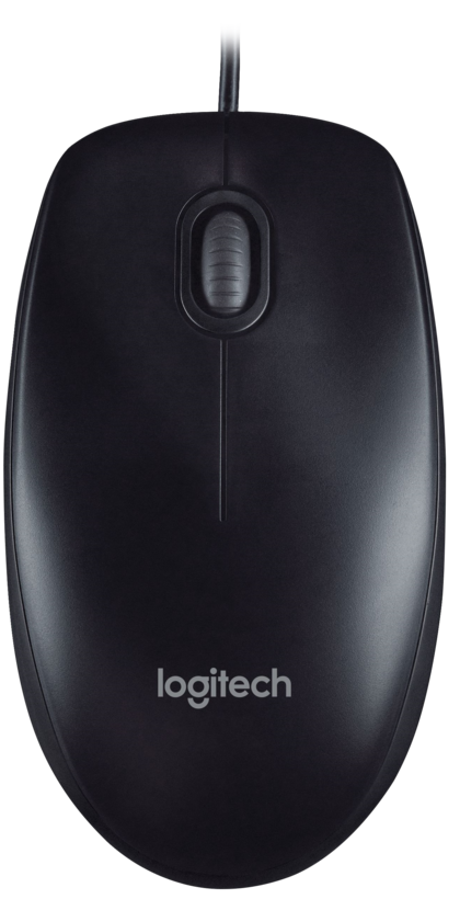 Mouse ottico Logitech B100 nero FB