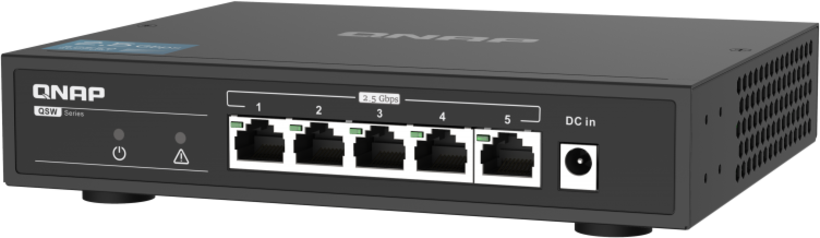 QNAP QSW-1105 5 portos 2,5 GbE switch