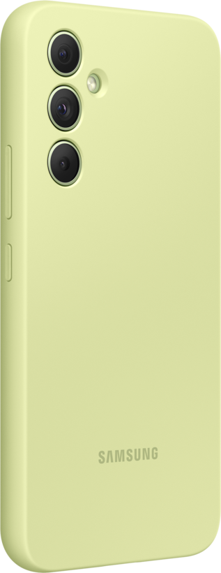 Coque silicone Samsung Galaxy A54, lime