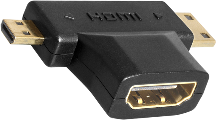 Delock HDMI - Mini-/Micro-HDMI Adapter