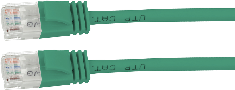 Patch Cable RJ45 U/UTP Cat6a 1.5m Green