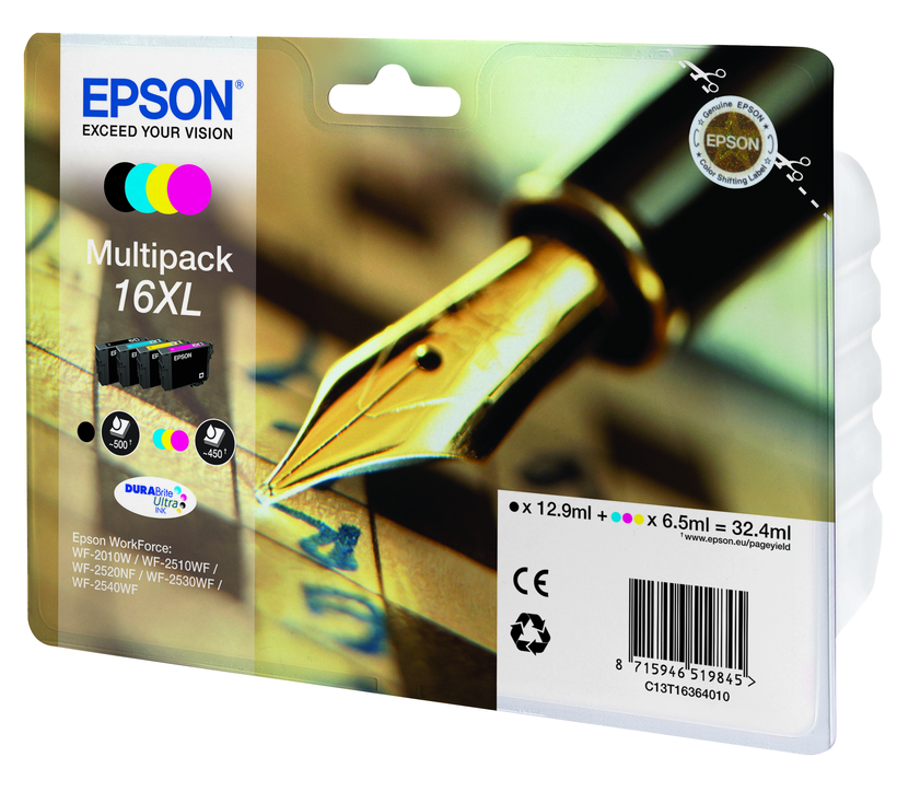 Encre Epson 16XL, multipack