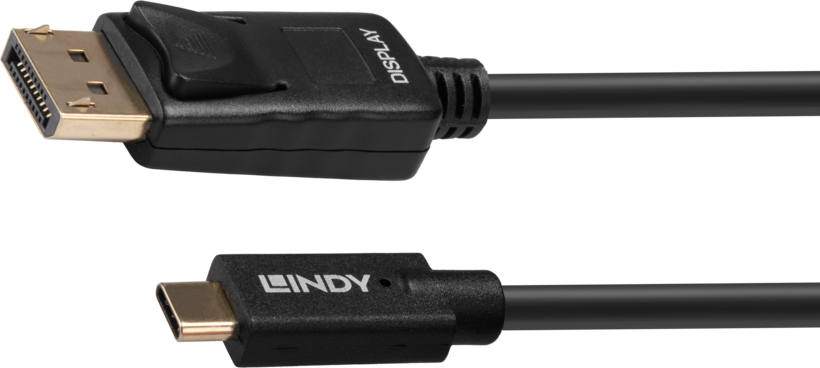 Câble USB type C m. - DisplayPort m. 10m