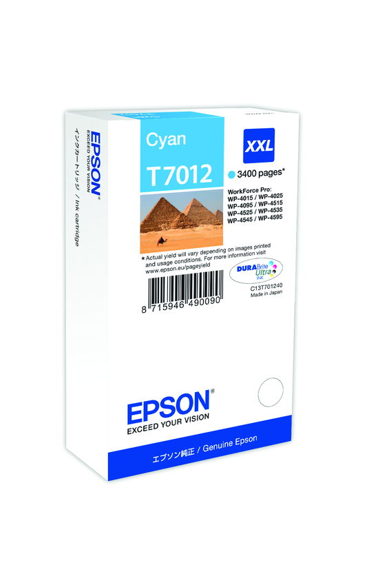 Epson T7012 tinta cián