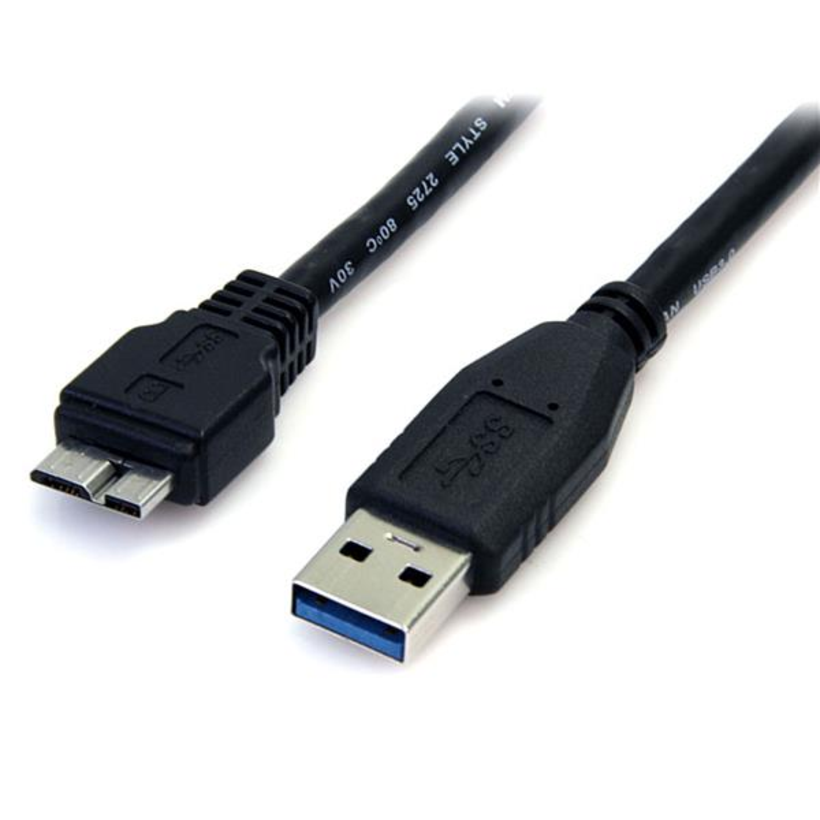 Cabo USB 3.0 m. (A) - m. (microB) 0,5m