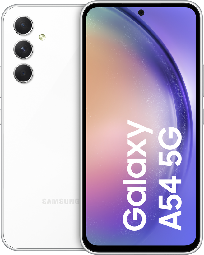 Samsung Galaxy A54 5G 128 GB fehér