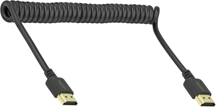 Delock HDMI Kabel Spiral 0,4 m