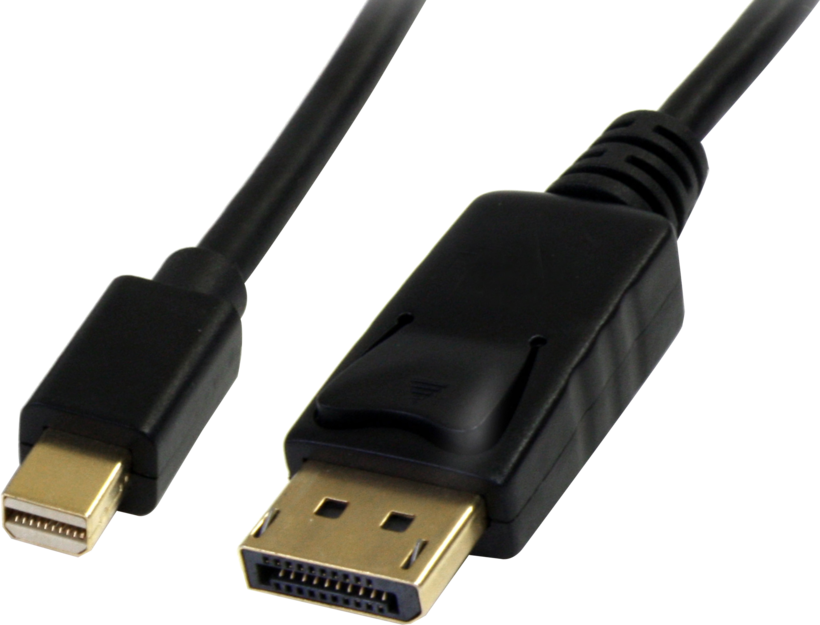 Cable DisplayPort/m-Mini DP/m 1.8m Black
