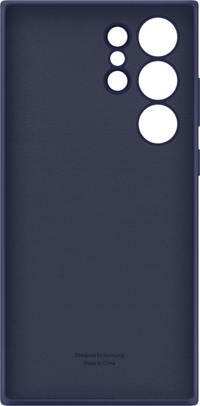 Coque silicone Samsung S23 Ultra, bleu