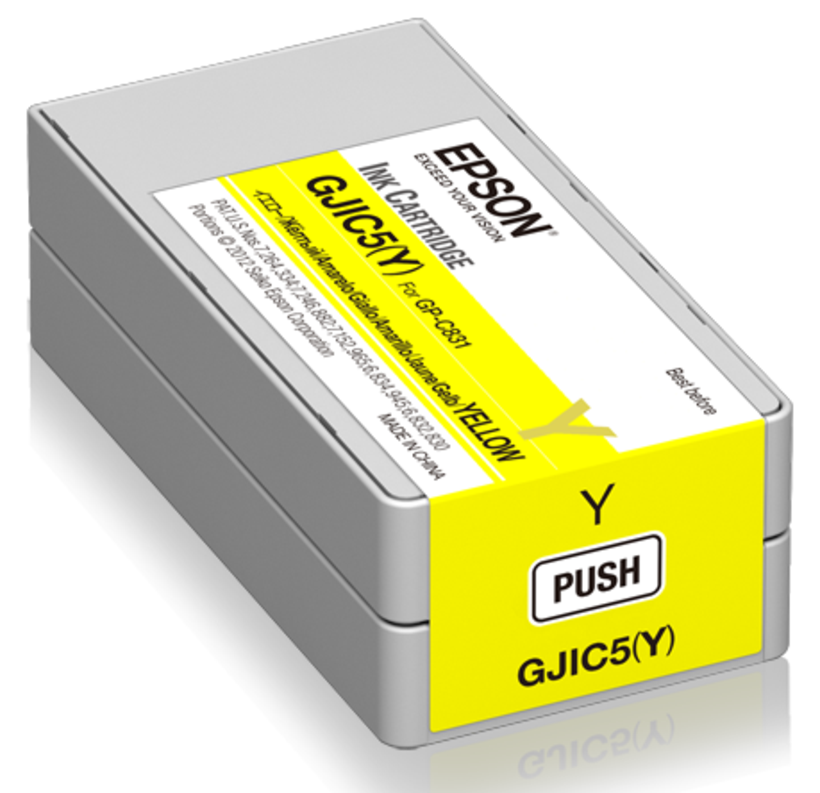 Inkoust Epson GJIC5(Y), žlutý