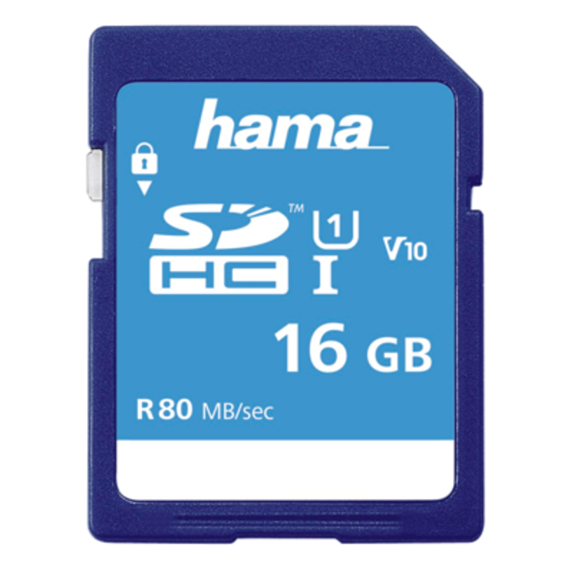 Hama Memory Fast 16 GB SDHC Karte
