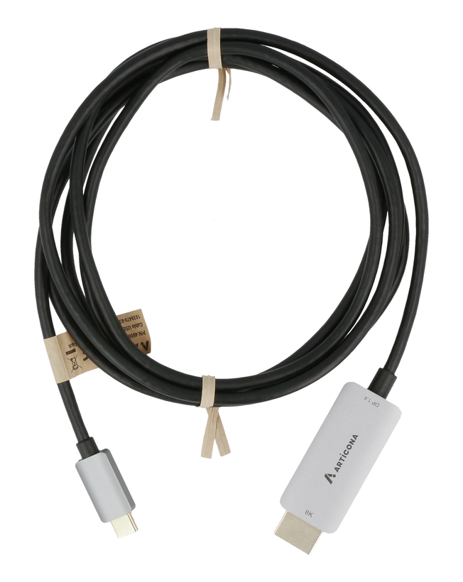 USB-C - HDMI m/m kábel 2 m, fekete