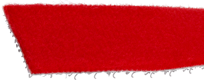 Rollo sujetacables velcro 15000 mm rojo
