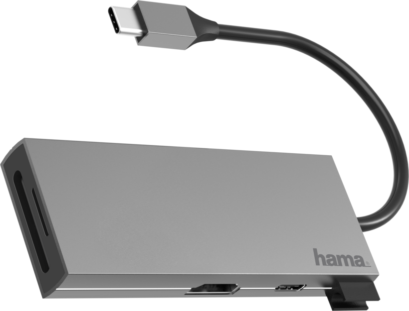 Hub USB 3.0 3 porte+HDMI+lettore schede