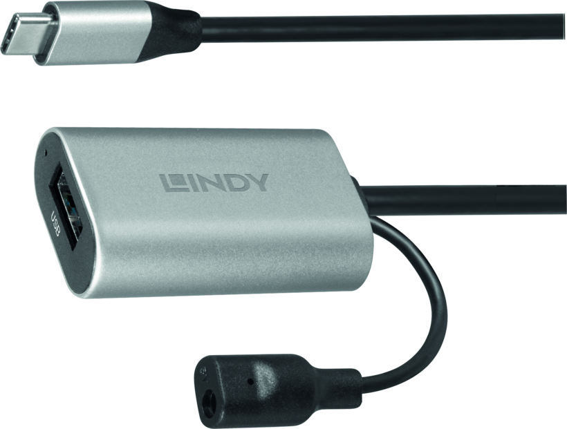 LINDY USB C - A Aktiv-Verlängerung 5 m