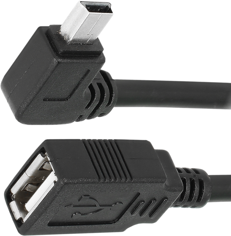 Delock USB-A - Mini-B adapter 0,16 m