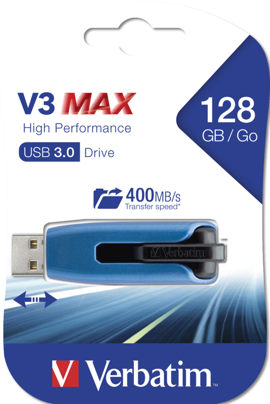Clé USB 128 Go Verbatim V3 Max