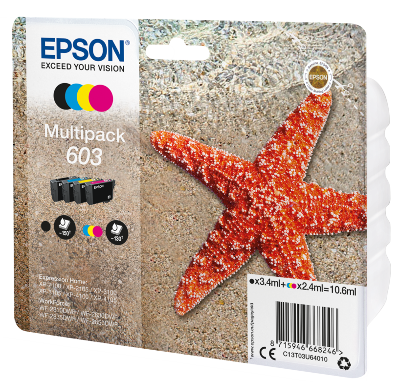 Inchiostro Epson 603, multipack