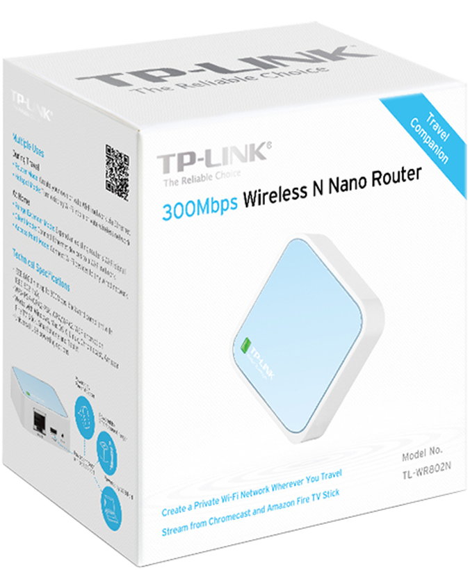 Nano router WLAN TP-LINK TL-WR802N