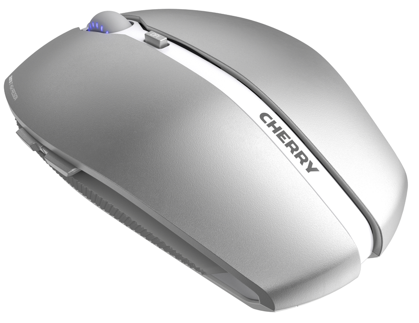 Souris CHERRY GENTIX BT frosted silver