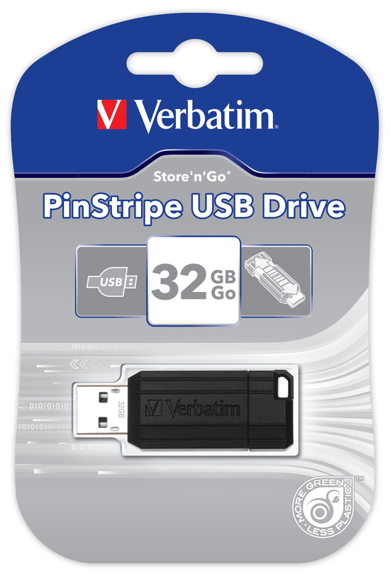 Verbatim Pin Stripe pendrive 32 GB
