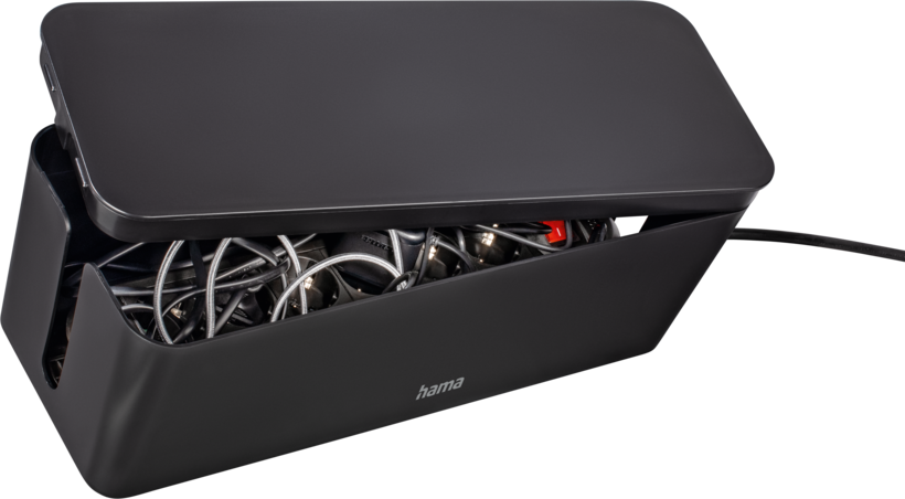 Cable Box Maxi 156x400x135mm Black