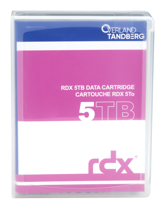 Cartridge Tandberg RDX 5 TB