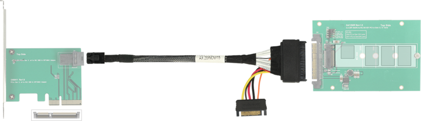 Câble SAS externe SFF8643-SFF8639 0,75 m