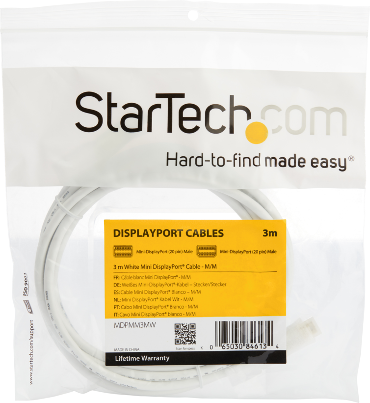 Kabel StarTech miniDisplayPort 3m