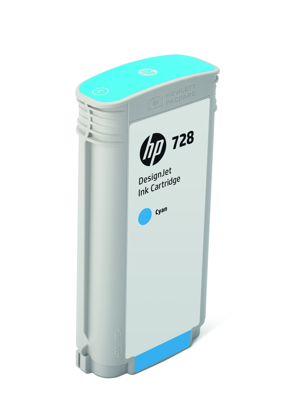 HP 728 tinta 130 ml, cián