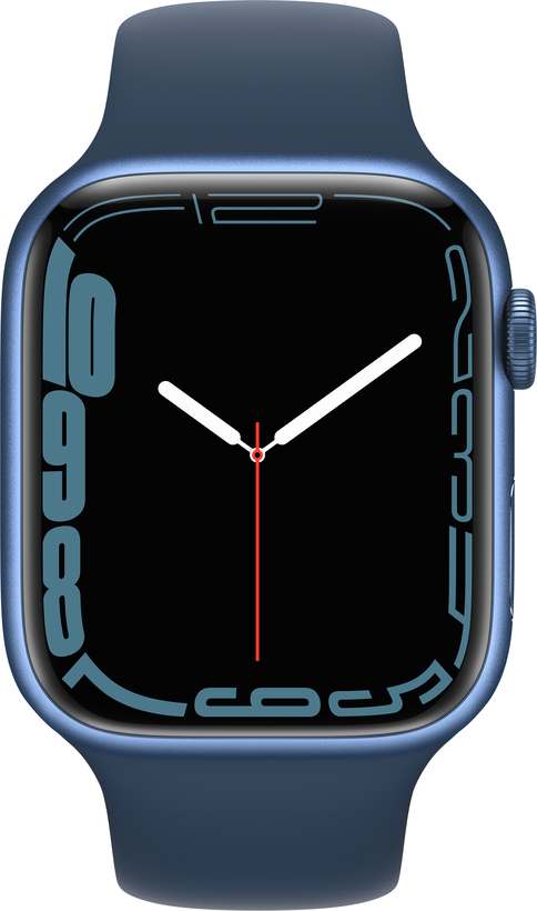 Apple Watch S7 GPS 45mm alu bleu