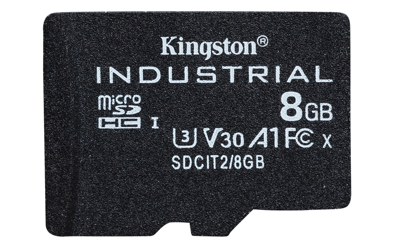 MicroSDHC 8 Go Kingston industrielle