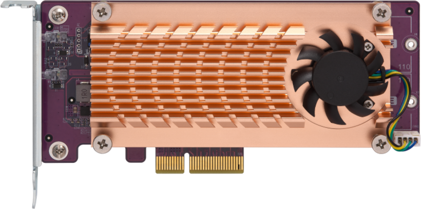 Scheda espans. SSD M.2 PCIe Quad QNAP