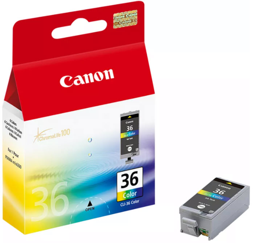 Canon CLI-36 tinta, háromszínű