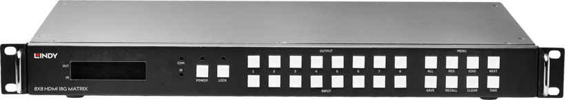 LINDY Matrix-Switch 8x8 HDMI(A)