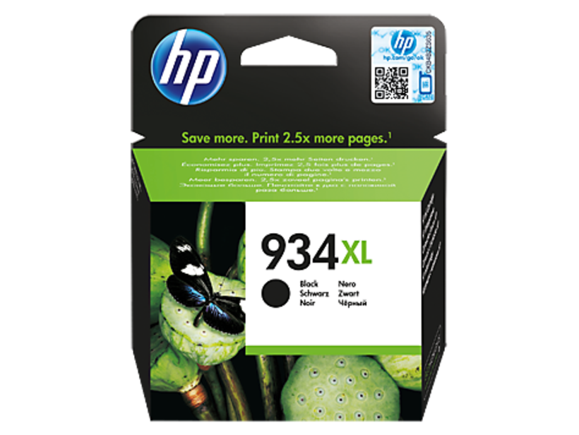 HP Cartucho de tinta 934XL negro