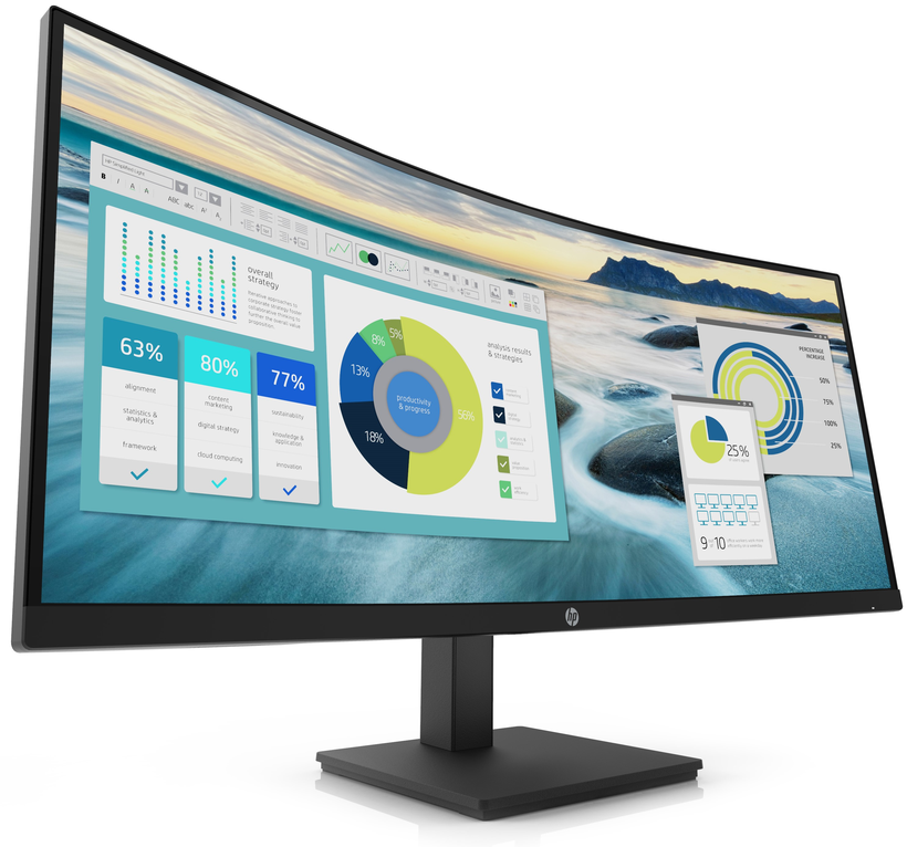 HP P34hc G4 Curved Monitor