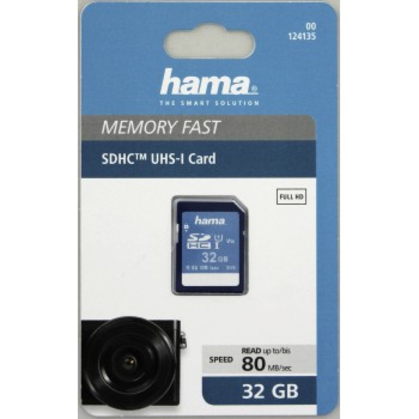 Hama Memory Fast 32GB SDHC Card