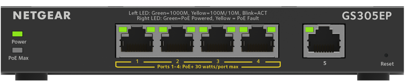 Switch PoE Netgear GS305EP