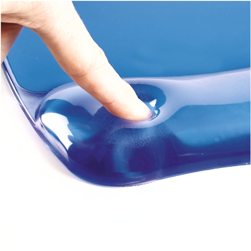 Mousepad con gel Fellowes, blu