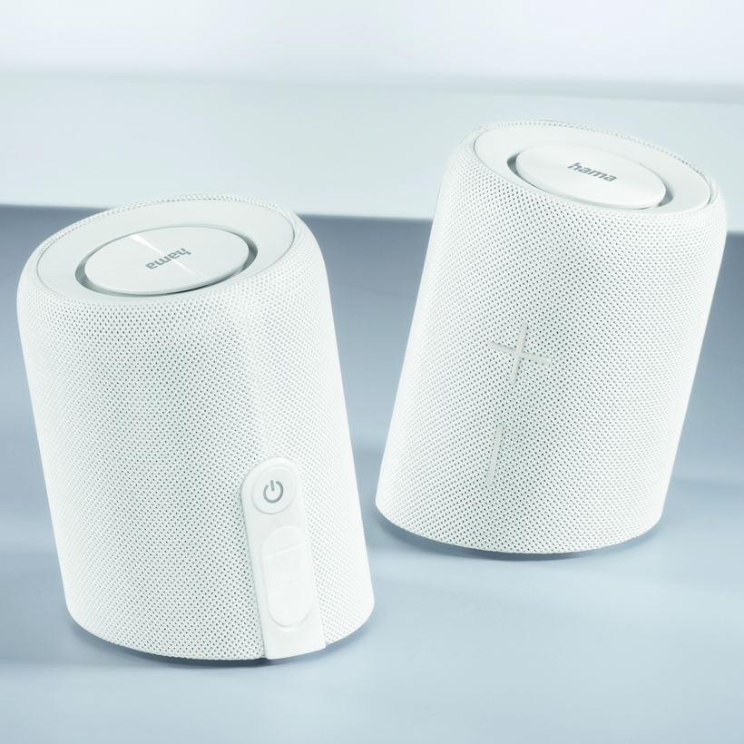 Hama Twin 3.0 Bluetooth Speaker White