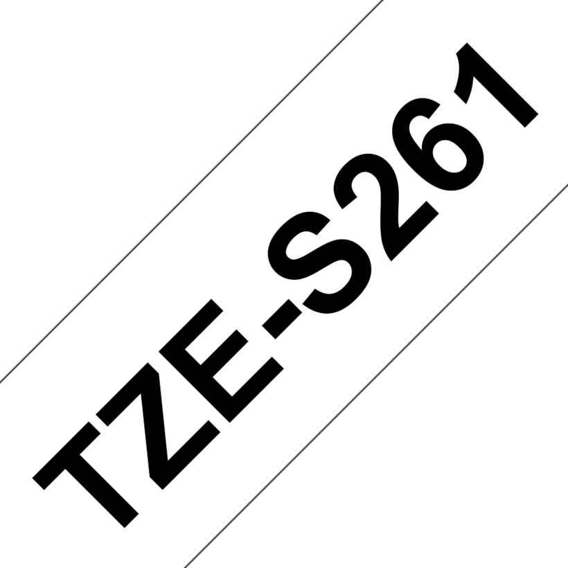Brother TZe-S261 36mmx8m Schriftband ws