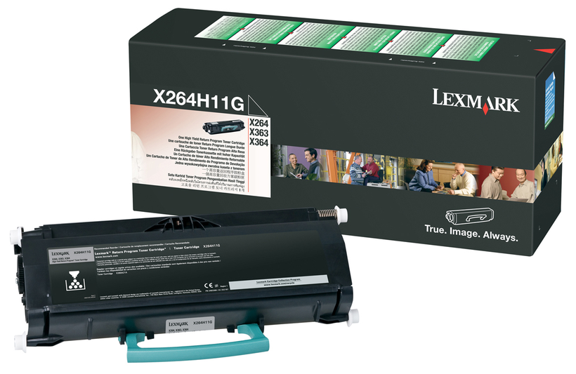Lexmark X264H toner fekete