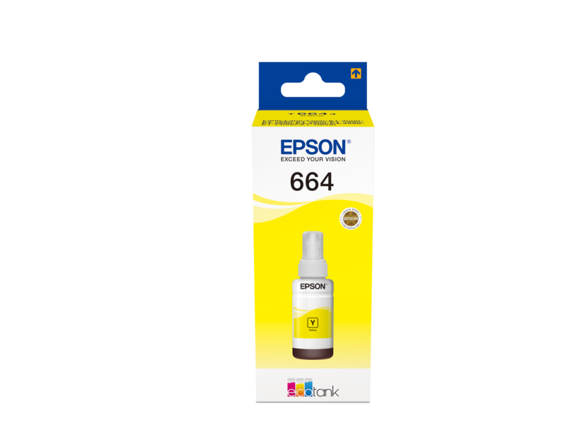Tinteiro Epson T6644 amarelo 70 ml