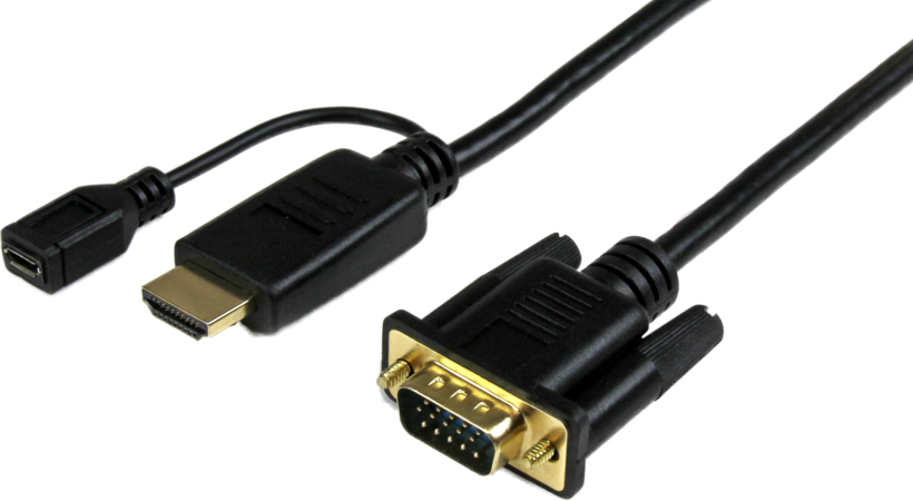 Cable StarTech HDMI - VGA 3 m
