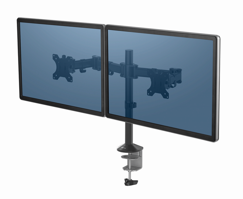 Fellowes Reflex Dual Monitor Arm Desk